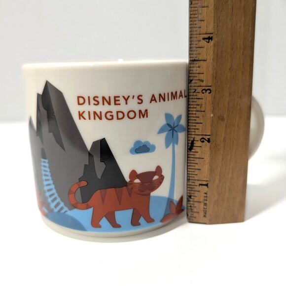 Starbucks Coffee Mug Disney Animal Kingdom 'You Are Here' 14oz No Box - Picture 8 of 9